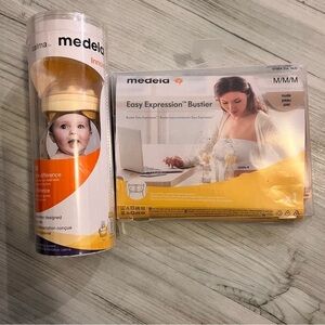 Medela Pumping Bra and Calma Feeding System